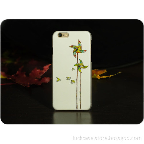 Beautiful Childhood reminiscence windmill and Birds Hard PC phone cases for iphone6/6+